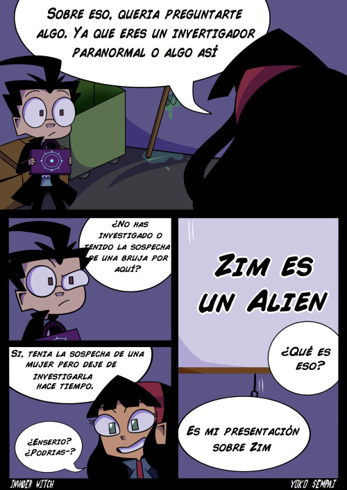 Parte 6 uwu Alice no le creyó sobre lo de Zim, así que volvió a estar solo como antes.