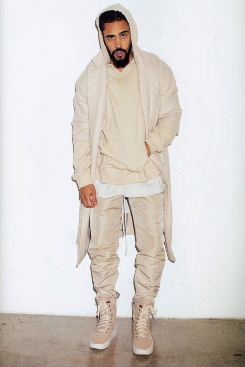 freshtastics - Jerry Lorenzo models Fear of God’s Fourth...