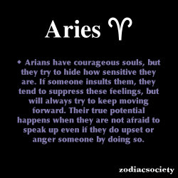 zodiacsociety:  Aries Zodiac Facts  so me&hellip; 