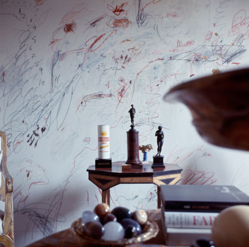 Cy Twombly at home by Horst P. Horst, 1966, RomeAn imperious Nero and Gerhard Richter’s Frau Marlow 