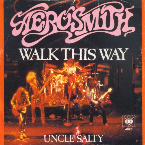 hpvinyl:  the 500 greatest songs of all time/ rolling stone magazine No.346: Aerosmith, Walk this way Writers: Tyler, Perry Released: 1976 