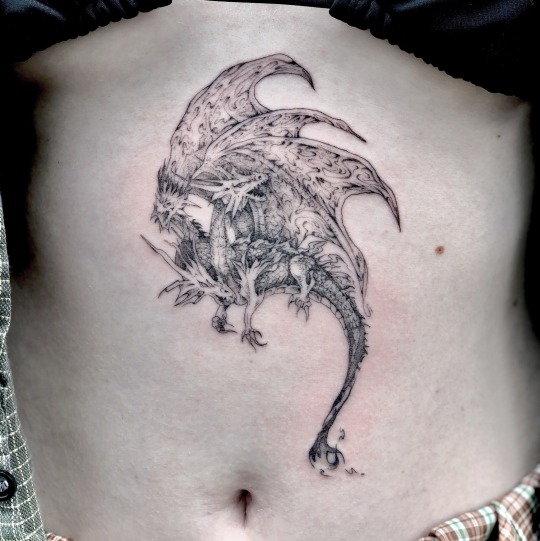 Dragon Tattoo Underboob  Best Tattoo Ideas Gallery