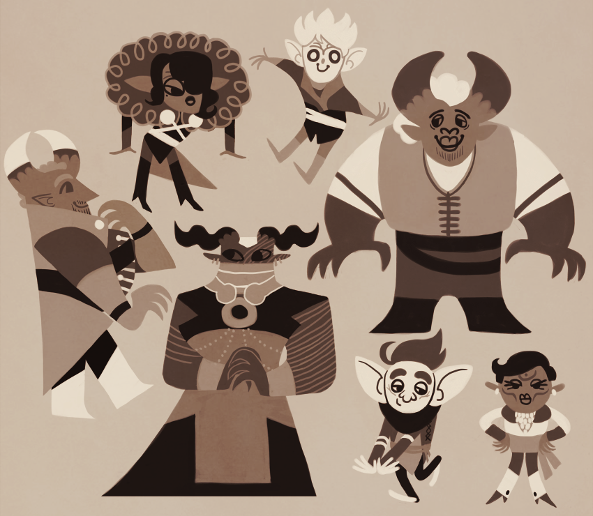 adultures:  a bunch of 50′s inquisitor requests from twitter 