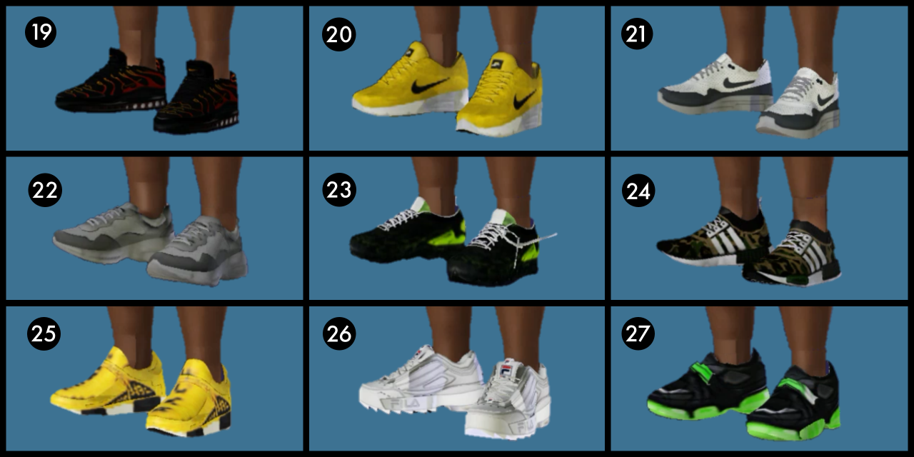 sims 3 nike trainers