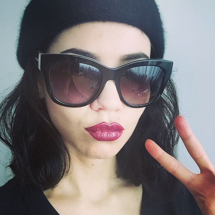 state-of-marina:  Marina on Instagram  Prague tonight! 💋 🕶 Neon Nature show