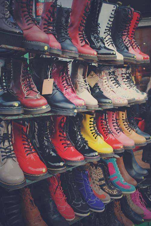 lovablyme:  dr martens | via Tumblr on We Heart It. http://weheartit.com/entry/78714776/via/EmmaSwift
