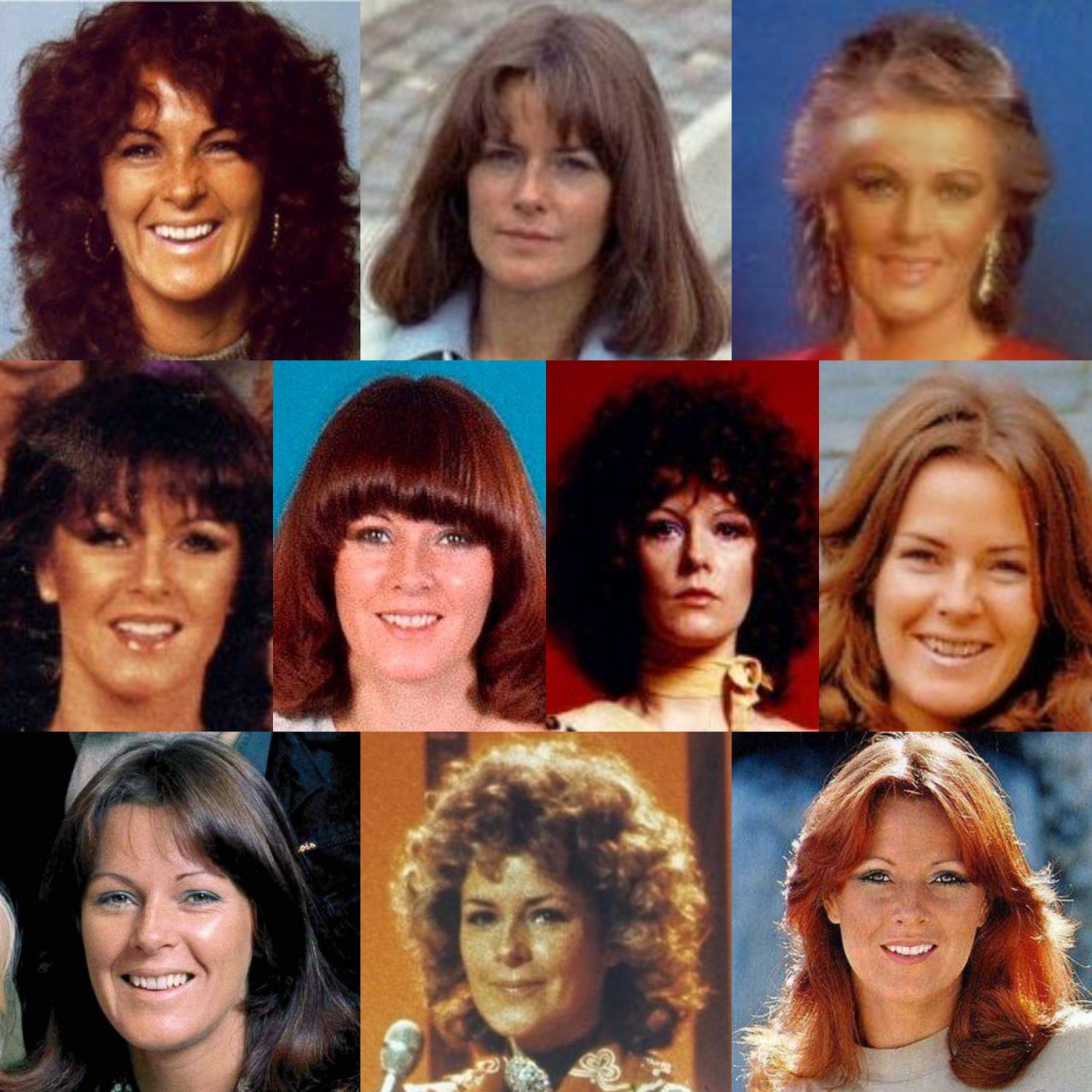 The girl with a thousand hairstyles: ABBA’s Anni-Frid Lyngstad. Which one is your favorite?