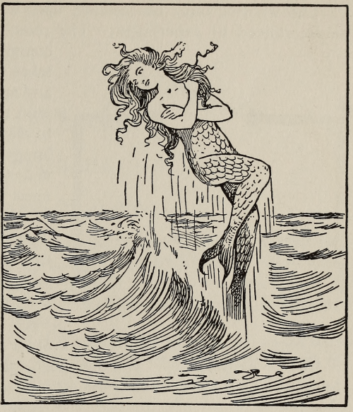 nemfrog: “The sea nymph.” Home fun. 1910.Internet Archive