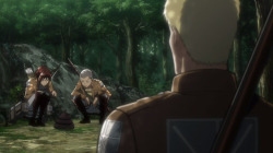 reiner&ndash;braun:  .. Who even shit that big anyway? [wtf WIT Studio]  And Reiner’s probably like 