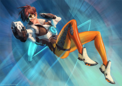 agentmelon:  Tracer from Overwatch 