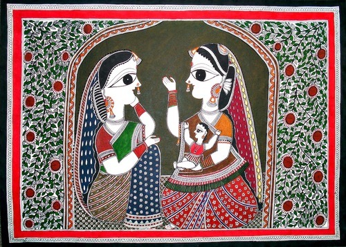 Mithila Painting — Rani Jha: Feminist Perspectives in Mithila Art