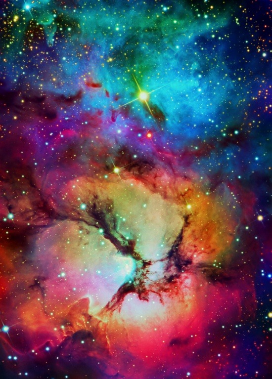 bestof-society6:    ART PRINTS BY 2SWEET4WORDS DESIGNS    galaxy   Floral Nebula 