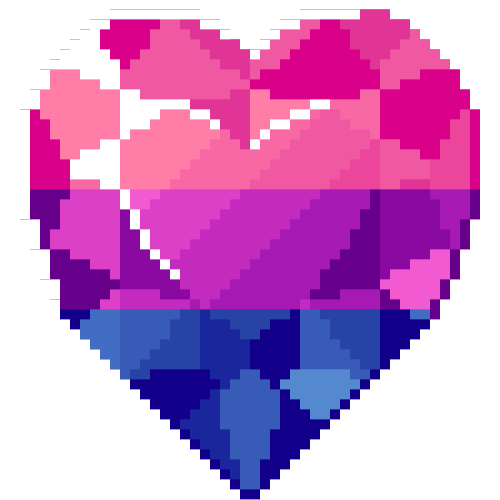 sentientbeanie:Pixel PrideIn order to practice pixel art I’ve been making these cute little gems for