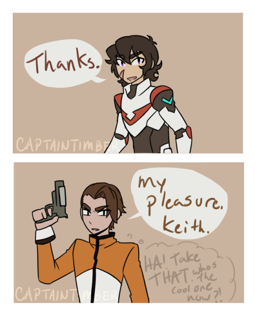  I mean, if Keith doesn’t remember Hunk or Lance, surely he wouldn’t remember James too,