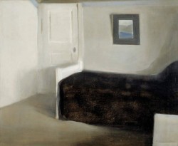 Bedroom,   -    Paavo Leinonen , 1921Finnish, 1894 - 1964Oil on canvas, 54 x 65 cm.