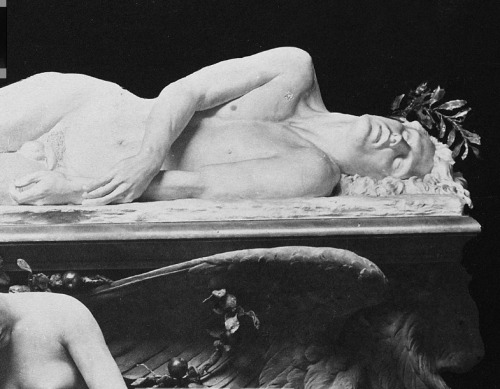 hismarmorealcalm:Edward Onslow Ford (1852 – 1901) Plaster model for The Shelley Memorial  University