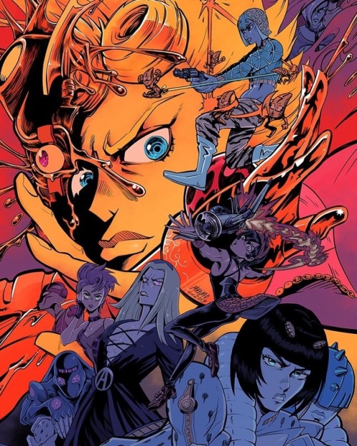 JoJo P5 print!! Bang bang!!!www.instagram.com/p/BsJt834BQeY/?utm_source=ig_tumblr_share&