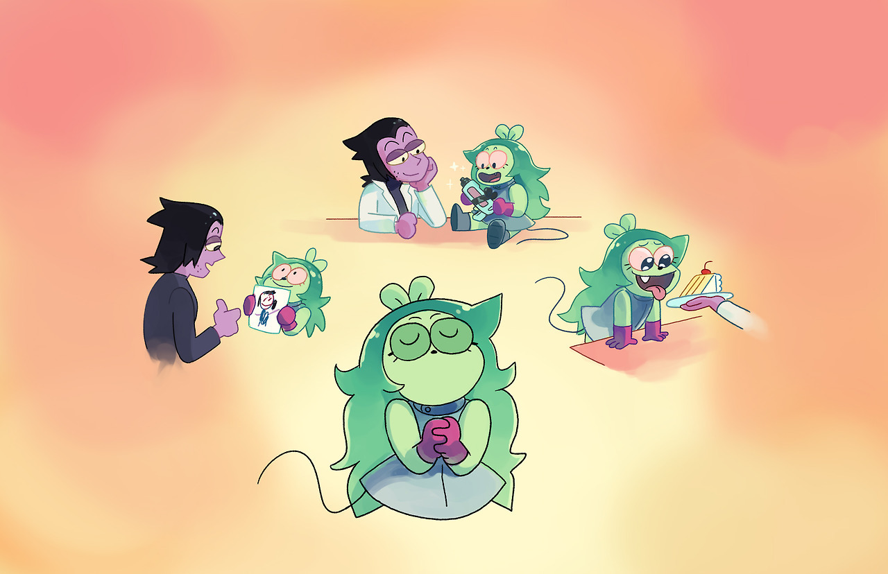 screentonetv:  More OK KO drawings! Stuff I loved drawing for Villain’s Night