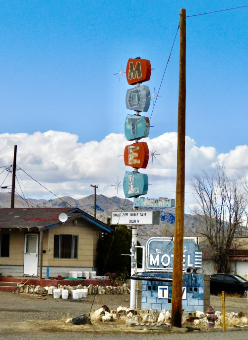 No Room at the Inn? Motel, Mina, Nevada, 2020.