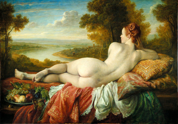 artbeautypaintings:  Reclining nude - Cornelis le Mair 