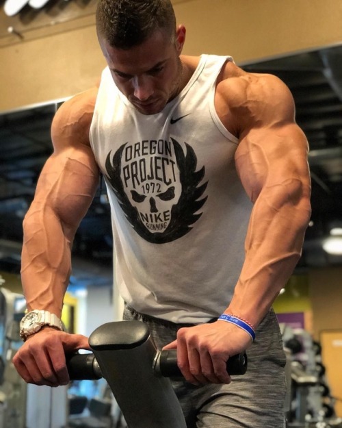 Muscled men and boys