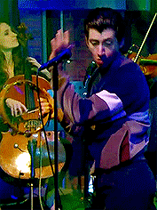 Alex + Tambourine In Action