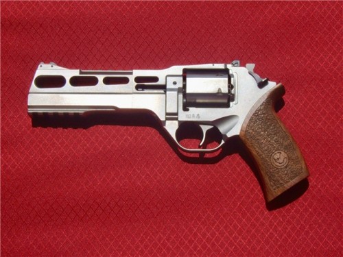gunrunnerhell: Chiappa Rhino 60DSCurrently the longest barreled revolver in the Rhino lineup, the 60