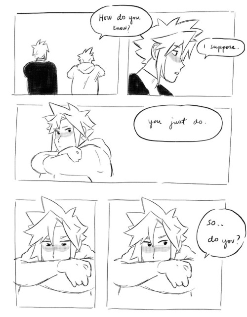 liverpops:  (i’d forgotten i was once afraid to say it,  but i do, i do.) (aka late night strifehart feelings bc i missed them already)