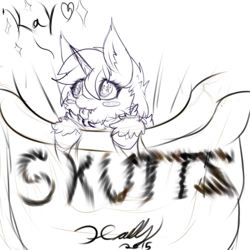 Pocket sized. SHE DID ASK FOR A POCKET HALLY. (Quick like&hellip; Fiiiive&hellip; Siiix minute sketc