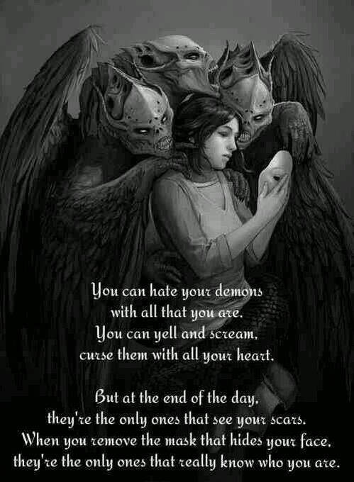 lilmissspooky:  Inner Demons