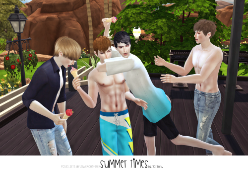 flowerchamber: GP: SUMMER TIMES POSES SETS Click here for HQ photos: [x] / or click the pics. Notes