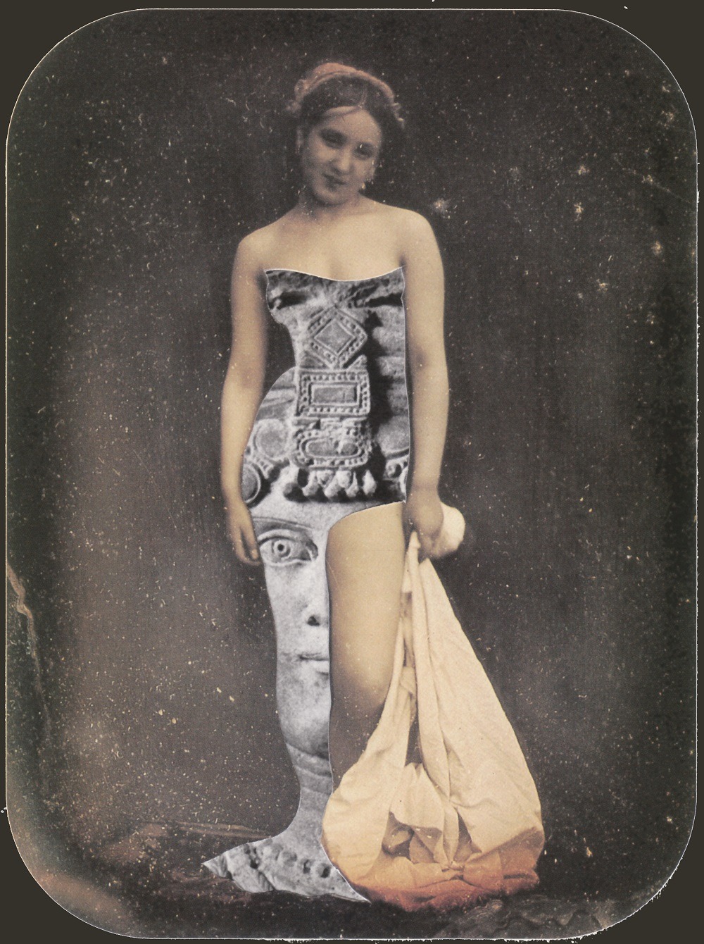 annalynnhammond: Promenade of Eternal Youth Paper collage by Annalynn Hammond 