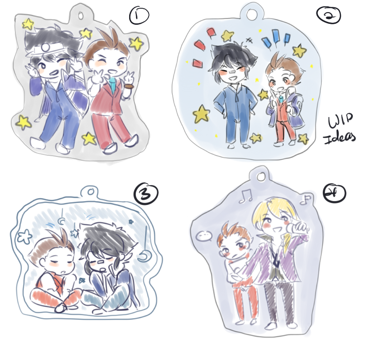 raynef-art: Aaa so guys I am planning on doing acrylic keychain but can you just