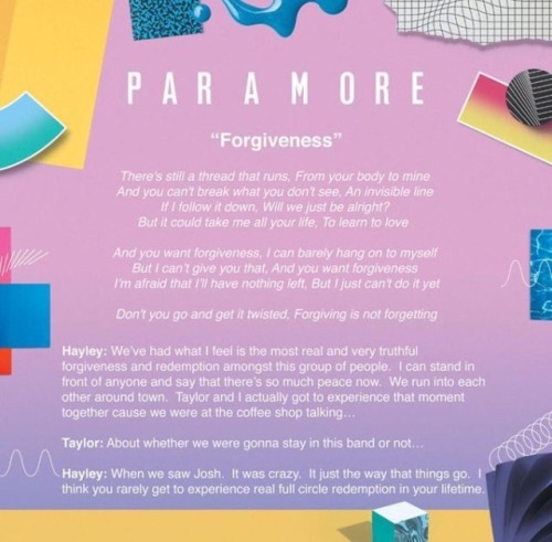 paramoremusiccom:Behind the lyrics