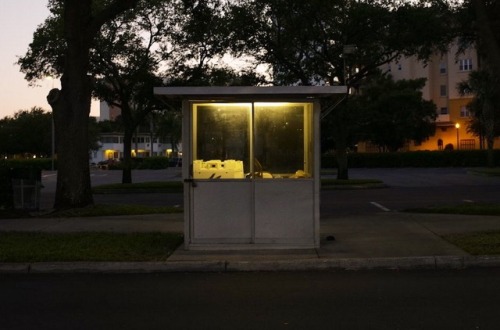 Lonely Parking Lots. St Petersburg, Florida.