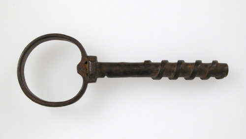 Met-Medieval-Art:  Spiral Key, Metropolitan Museum Of Art: Medieval Artrogers Fund,