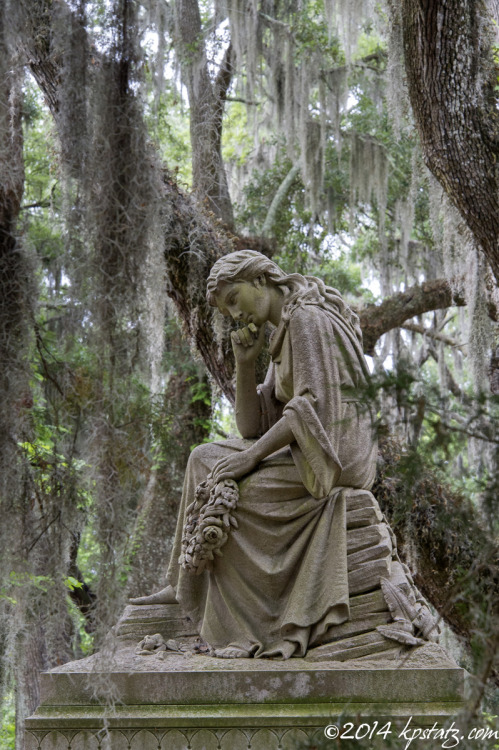 whereiskp:  May 11, 2014 Savannah, GA Starting the day early to avoid the 90+ F heat I drove to Bonaventure Cemetery, which I had mostly to myself (except for a few million mosquitoes…). In the afternoon I took an extensive stroll around Savannah’s