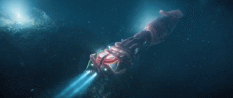 The lone crewmember of a marine vessel is attacked by a colossal cephalopod, only for the creature t