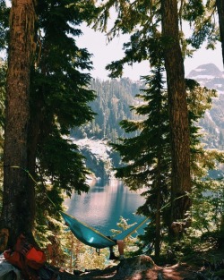 adventureovereverything:  Camp  Alpine Lakes