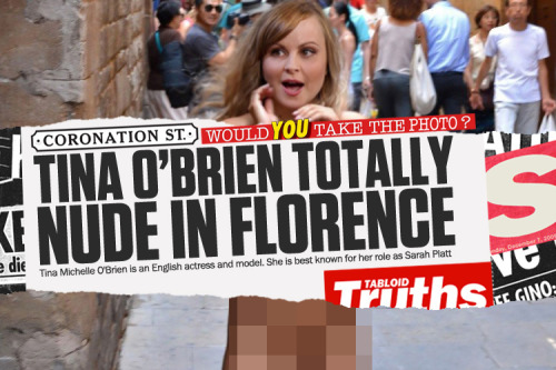 (via Leaked! Tina O'Brien Running Around Florence In The Nude!)