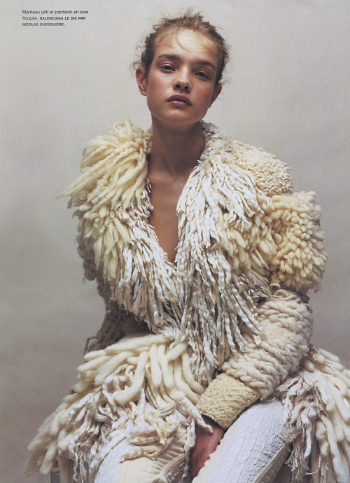 Natalia Vodianova by Jean-Baptiste Mondino for Numéro #37 October 2002