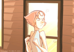ticcytx:  Oh man, I’m in love with this show. Send help. Panel redraw from ep 20, Pearl bless your precious soul