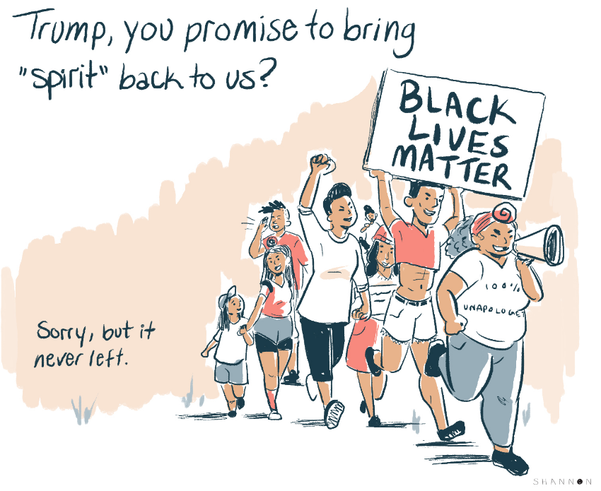 thingstolovefor:  Trump, Black Americans Don’t Need Your Help   Black people shouldn’t