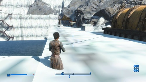 Thanks Bethesda lol.  Seriously I can’t move around without risking falling since all the terrain is covered like this in this area.