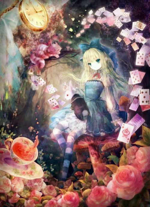 Anime Alice in Wonderland