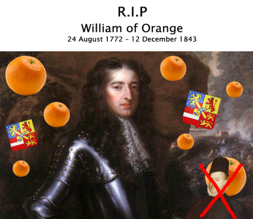 A moment of silence for William the Silent.