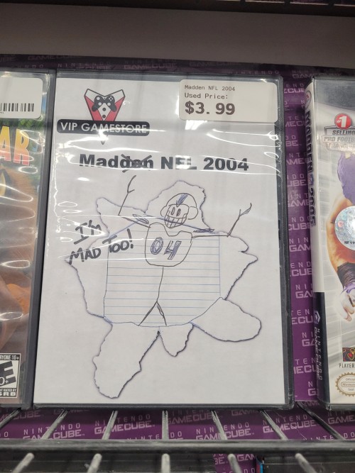 Wanted To Share Some Hand-drawn Game Covers By Employees From A Game Store Near Where I Live