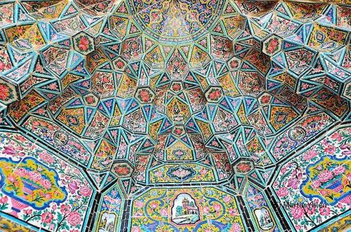 mymodernmet:The stunning Nasir al-mulk Mosque hides a gorgeous secret between the walls of its fairl