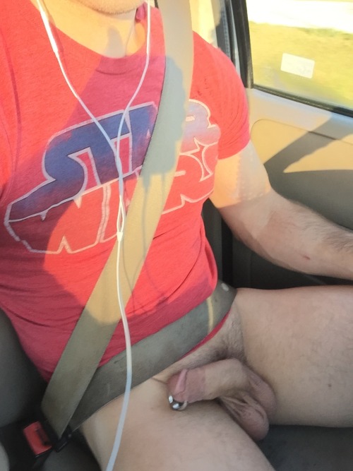 Porn Pics exposedhotguys:  Who likes driving pants