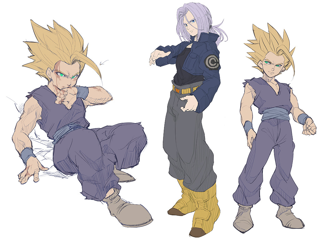 sociopatiaparaprincipiantes:  Dragon Ball Z Art by:  http://umintsu.deviantart.com/